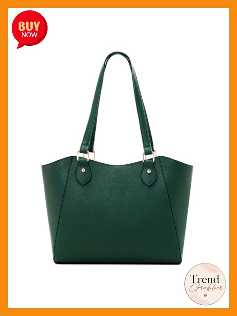 Pu Leather Large Tote Bag For Women Shoulder Handbag